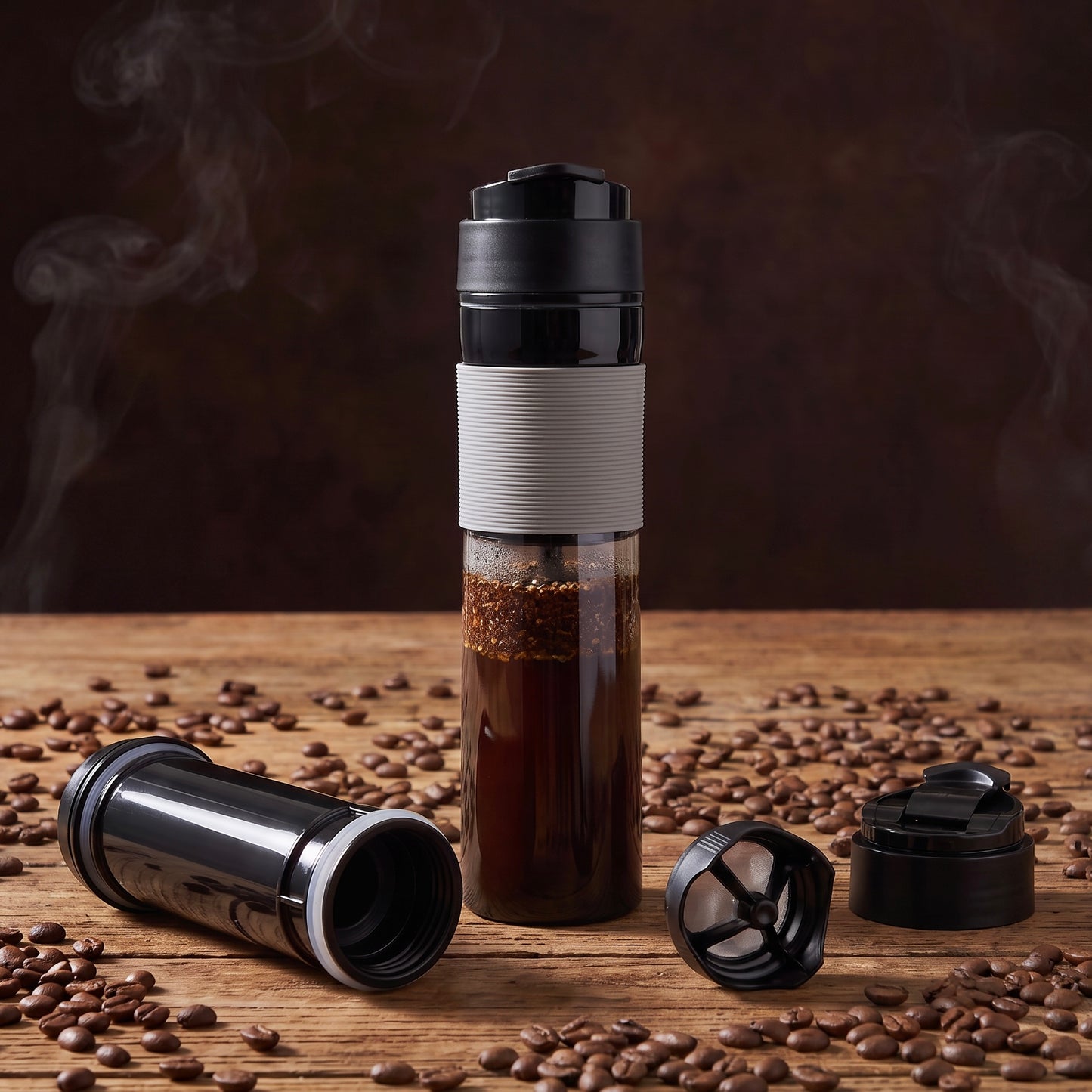 Cafetera Prensa Francesa Portátil 400ml – BEFLOW Press