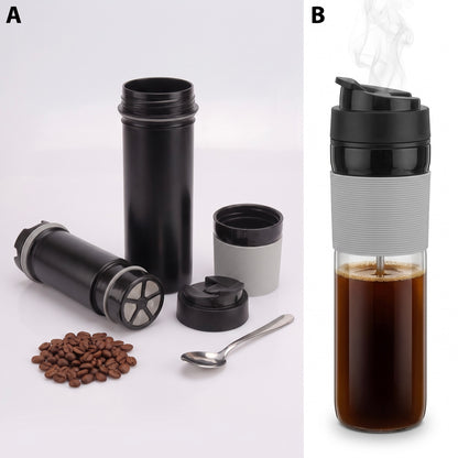Cafetera Prensa Francesa Portátil 400ml – BEFLOW Press