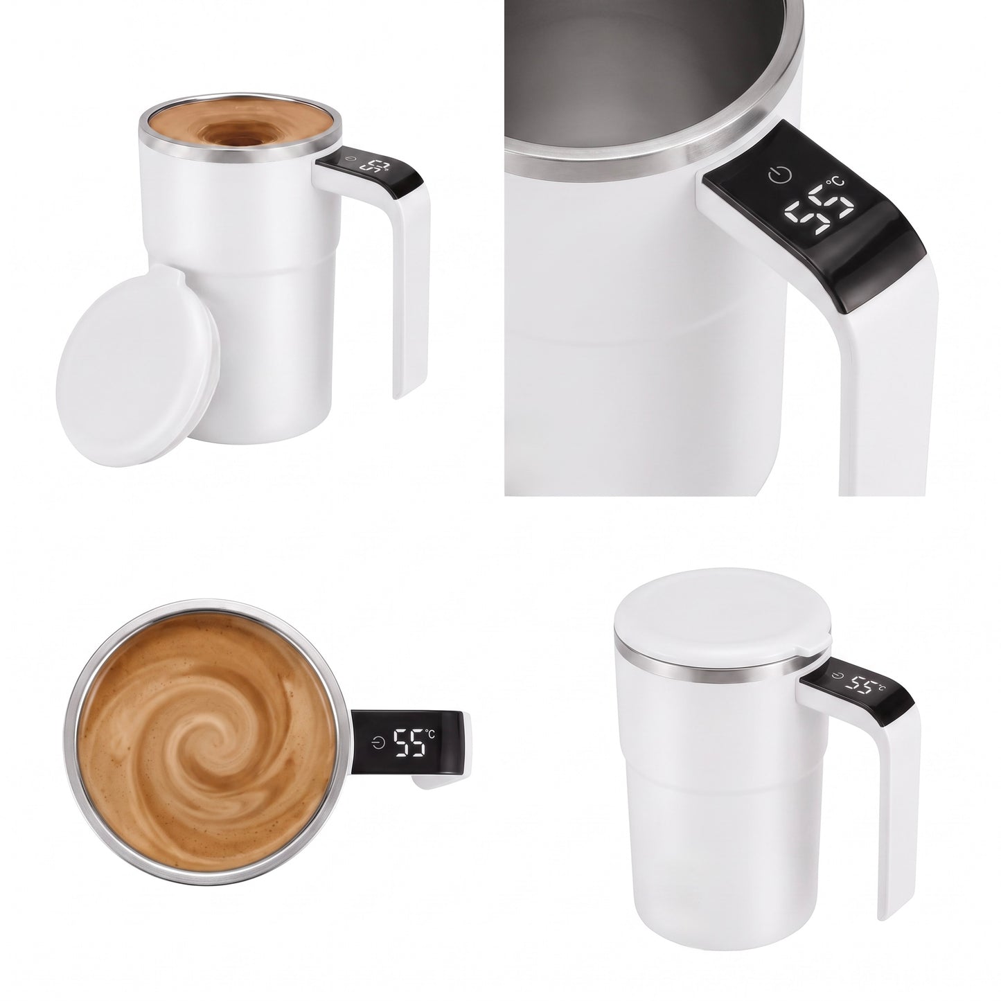 Taza Autoagitable Mezcladora 350ml - BEFLOW Mix