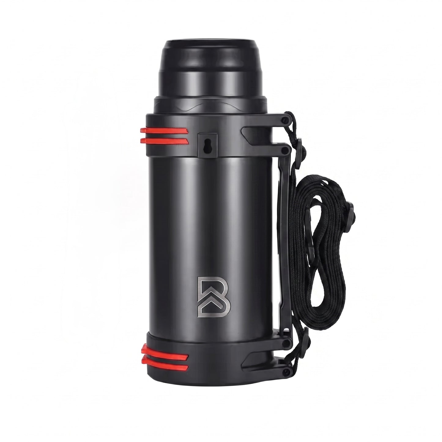 Termo 2L Acero Inoxidable Negro - Beflow Summit