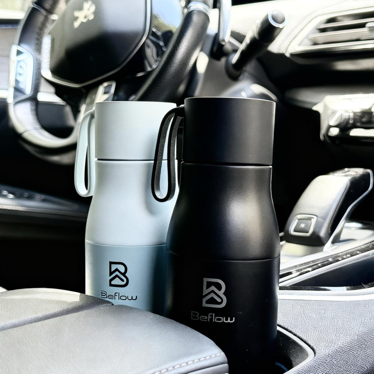 BEFLOW® S1 PRO by VSITOO – Botella Inteligente UV Negra