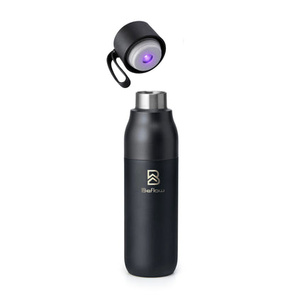 BEFLOW® S1 PRO by VSITOO – Botella Inteligente UV Negra