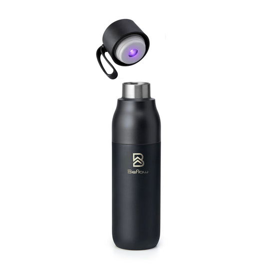 BEFLOW S1 PRO by VSITOO – Botella Inteligente UV Negra