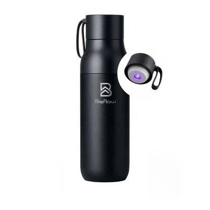BEFLOW® S1 PRO by VSITOO – Botella Inteligente UV Negra