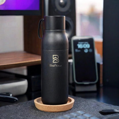 BEFLOW® S1 PRO by VSITOO – Botella Inteligente UV Negra