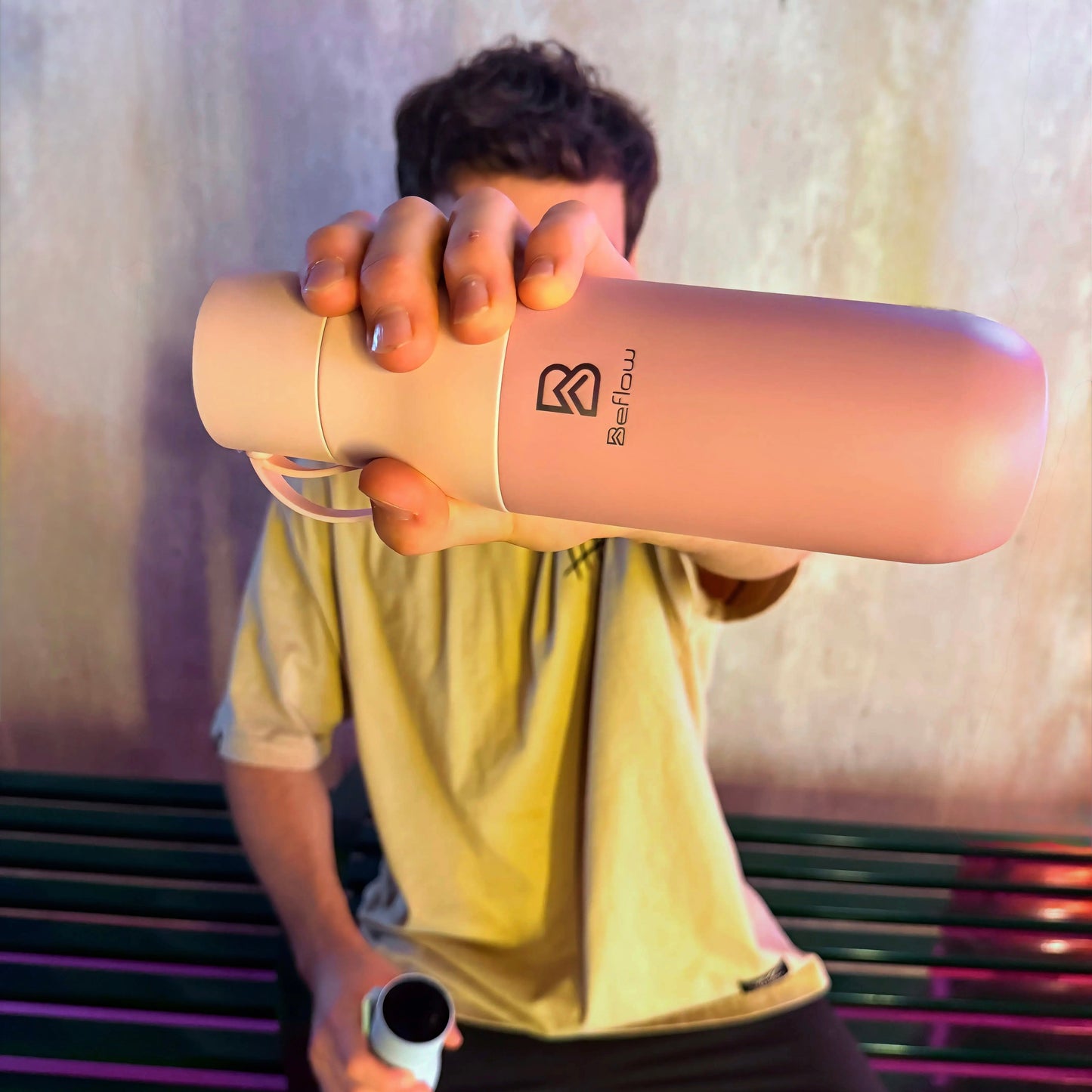 BEFLOW S1 PRO by VSITOO – Botella Inteligente UV Rosada