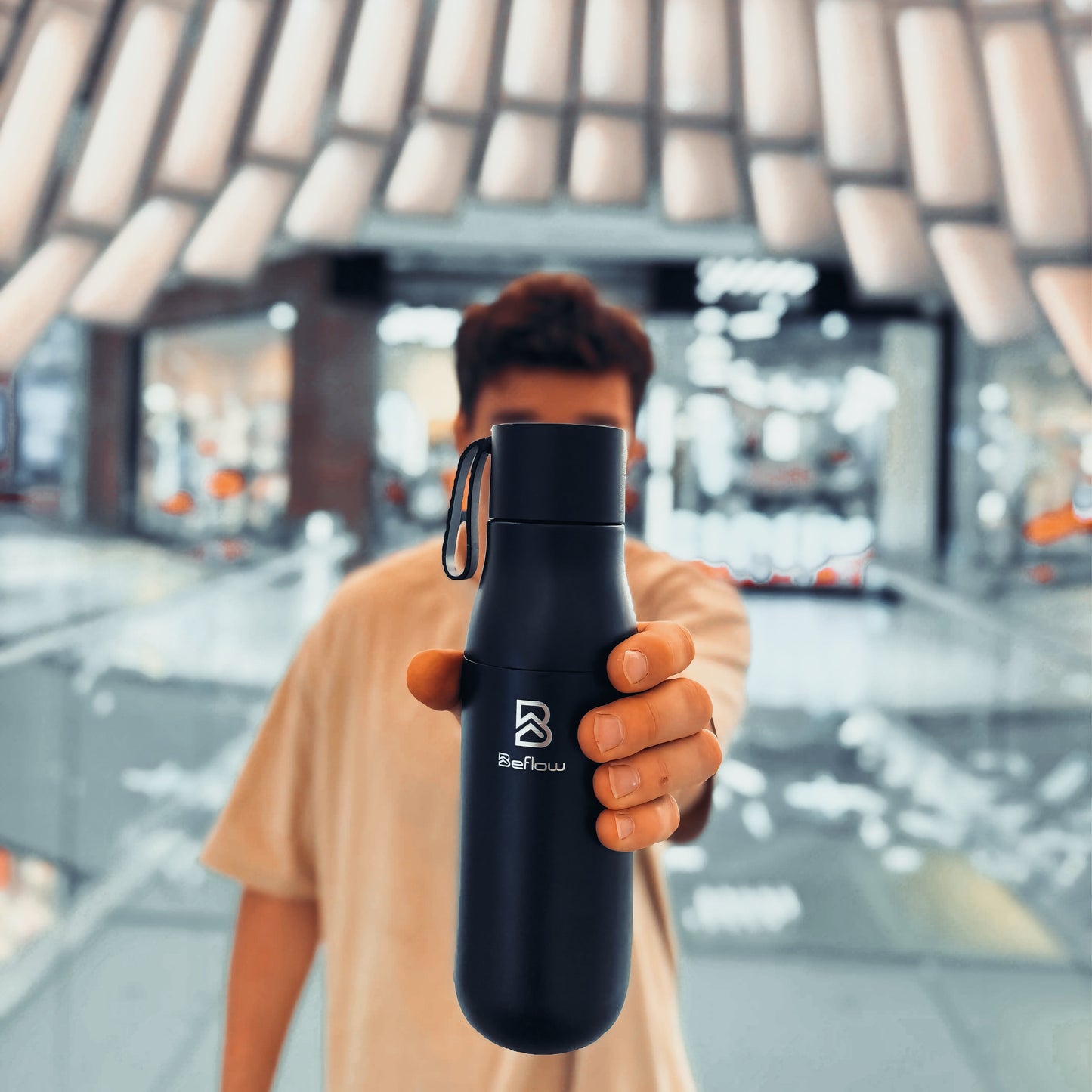 BEFLOW® S1 PRO by VSITOO – Botella Inteligente UV Negra