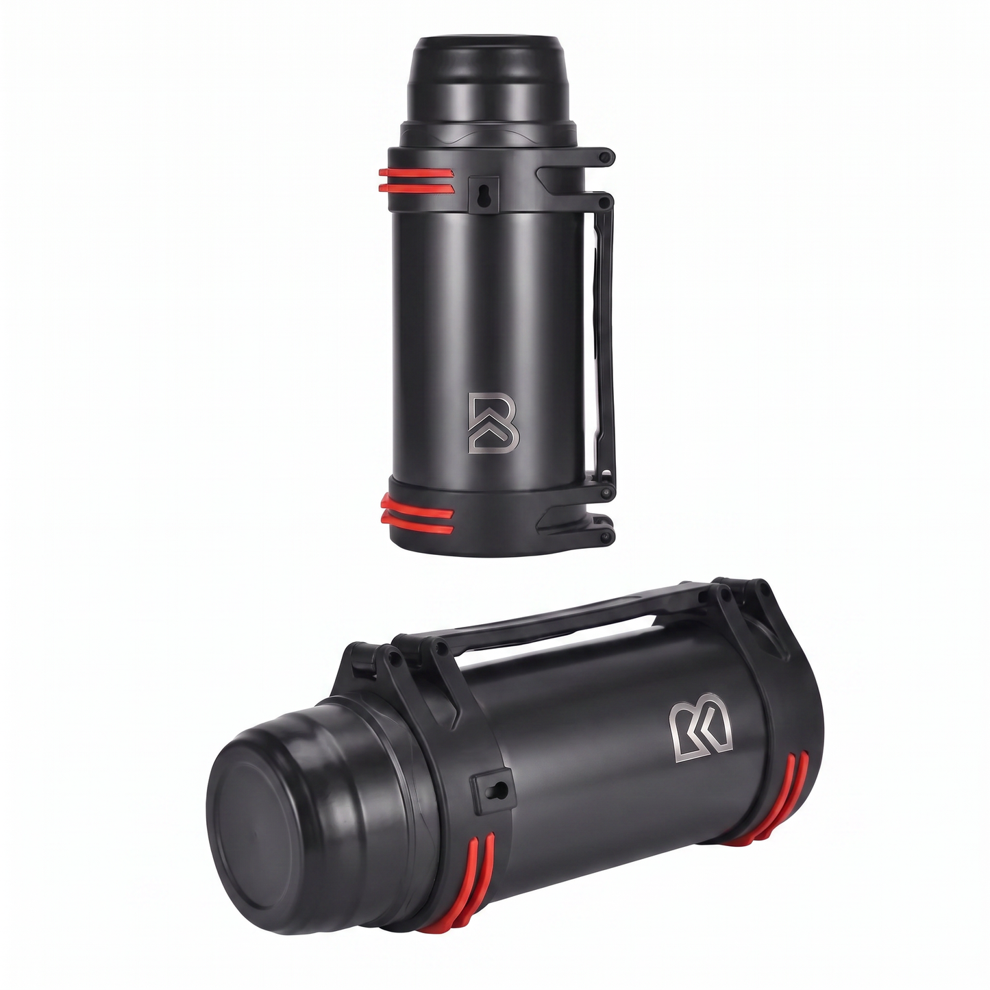 Termo 2L Acero Inoxidable Negro - Beflow Summit