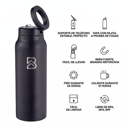 Botella Trípode Magsafe 710ml - BEFLOW Grip