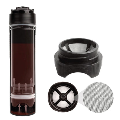 Cafetera Prensa Francesa Portátil 400ml – BEFLOW Press