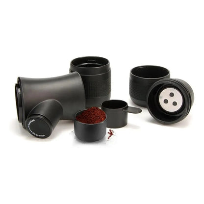 Cafetera Espresso Portátil Manual - Beflow Shot Black